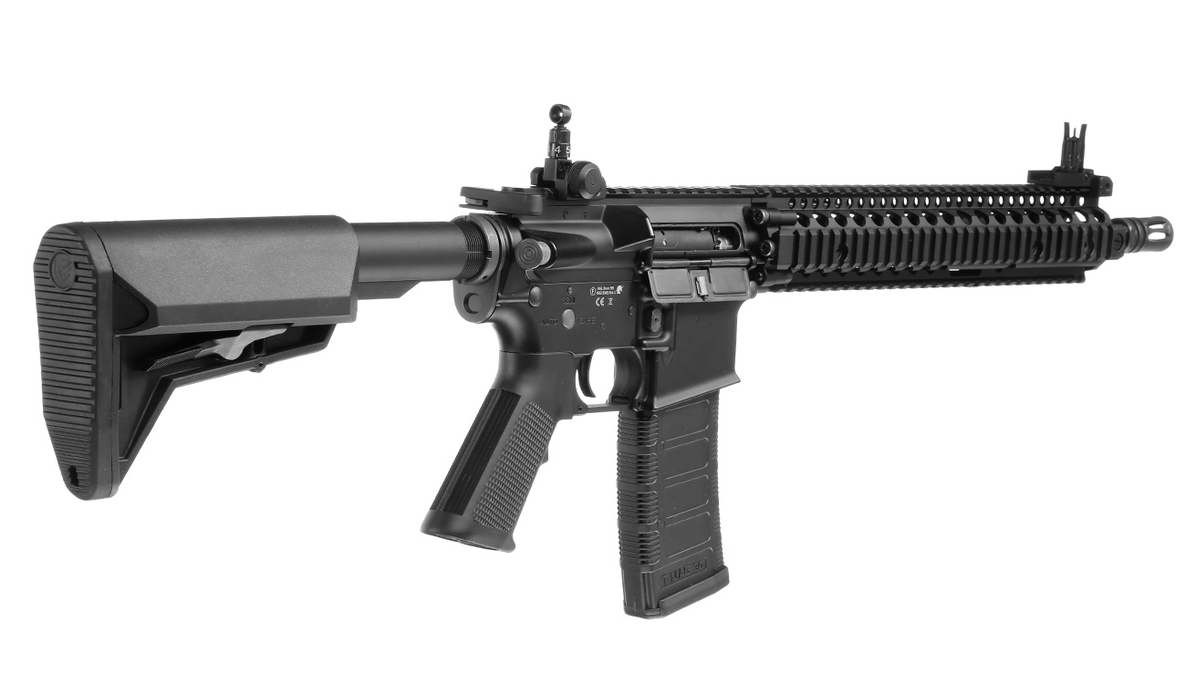 EMG Colt / Daniel Defense M4A1 RIS II Vollmetall S-AEG 6mm BB schwarz Bild 3