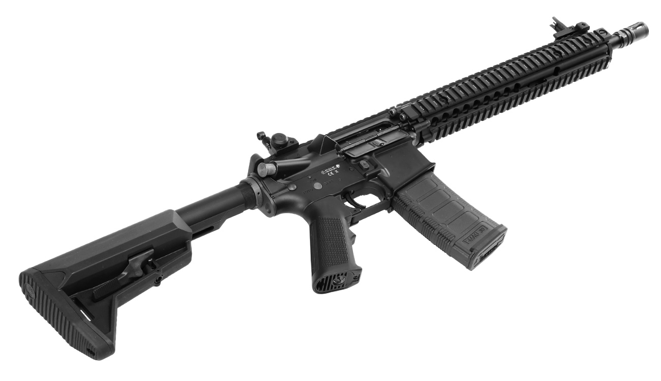 EMG Colt / Daniel Defense M4A1 RIS II Vollmetall S-AEG 6mm BB schwarz Bild 5