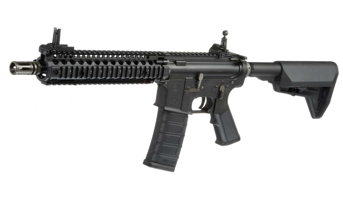 EMG Colt / Daniel Defense MK18 MOD1 Vollmetall S-AEG 6mm BB schwarz