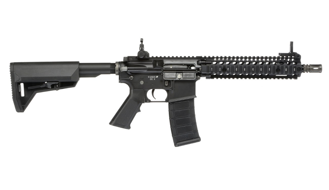 EMG Colt / Daniel Defense MK18 MOD1 Vollmetall S-AEG 6mm BB schwarz Bild 2
