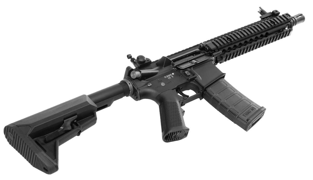 EMG Colt / Daniel Defense MK18 MOD1 Vollmetall S-AEG 6mm BB schwarz Bild 5