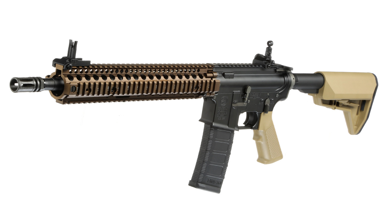 EMG Colt / Daniel Defense M4A1 RIS II Vollmetall S-AEG 6mm BB Dualtone