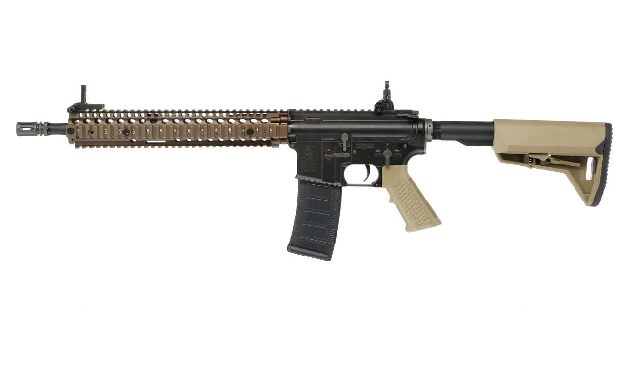 EMG Colt / Daniel Defense M4A1 RIS II Vollmetall S-AEG 6mm BB Dualtone Bild 1