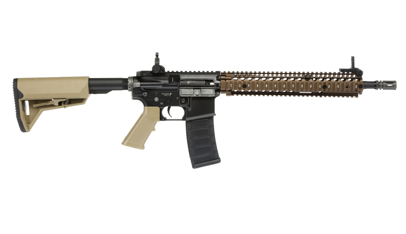 EMG Colt / Daniel Defense M4A1 RIS II Vollmetall S-AEG 6mm BB Dualtone Bild 2