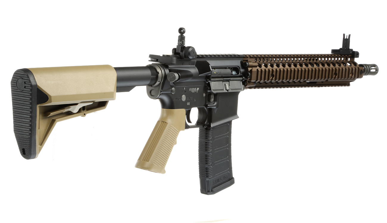 EMG Colt / Daniel Defense M4A1 RIS II Vollmetall S-AEG 6mm BB Dualtone Bild 3