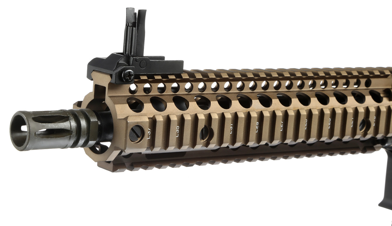 EMG Colt / Daniel Defense MK18 MOD1 Vollmetall S-AEG 6mm BB Dualtone Bild 6