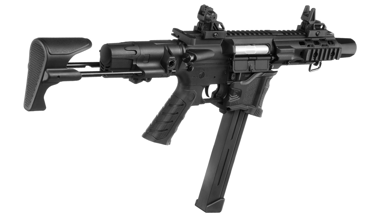 SRC SR4 Falcon-Z Polymergeh�use Mosfet GEN4 S-AEG 6mm BB schwarz Bild 3