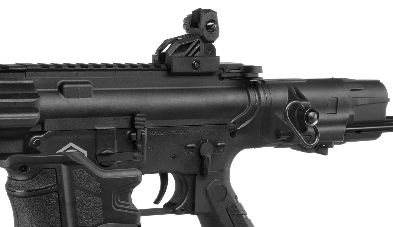 SRC SR4 Falcon-Z Polymergeh�use Mosfet GEN4 S-AEG 6mm BB schwarz Bild 7