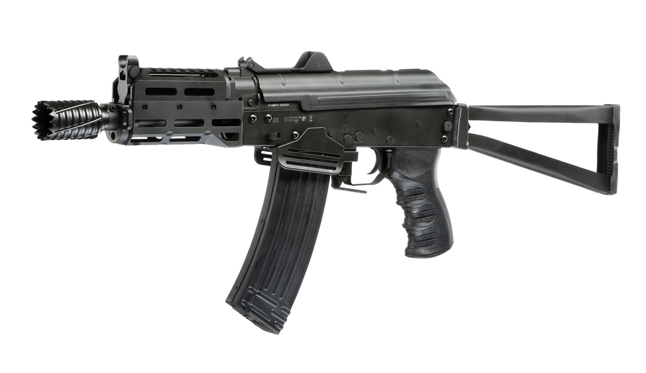 APS AKS-74U Ghost Patrol Compact Vollmetall BlowBack S-AEG 6mm BB schwarz