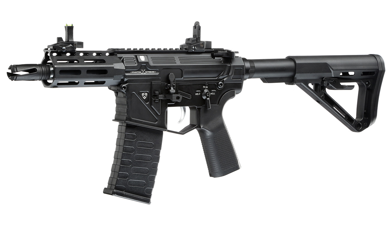 APS Phantom Extremis Rifle MK10 eSilver Edge SDU-MosFet 2.0 Vollmetall S-AEG 6mm BB schwarz
