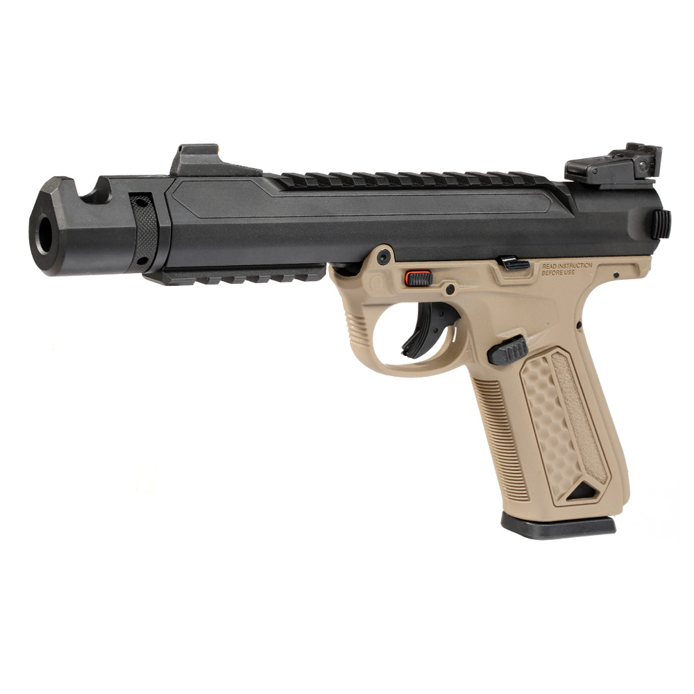 Action Army AAP-01 Black Mamba B-Style Pistol GBB 6mm BB Flat Dark Earth - Limited Edition