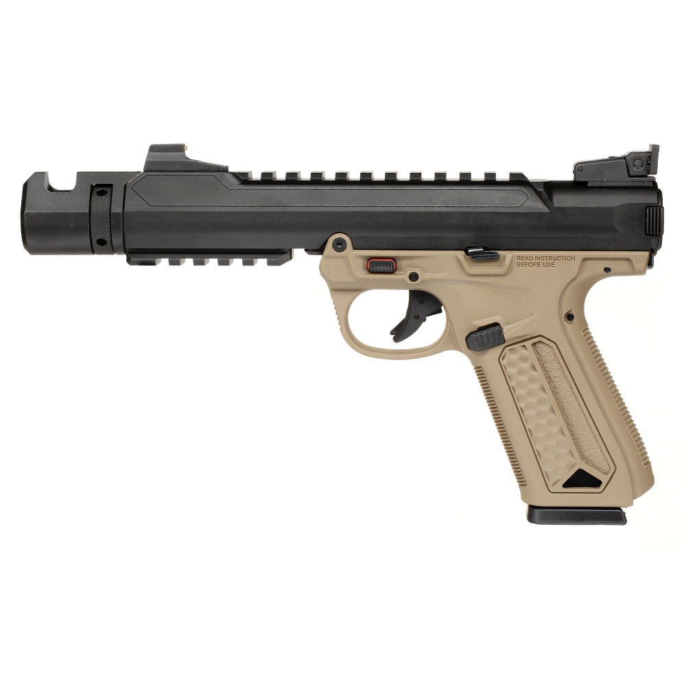 Action Army AAP-01 Black Mamba B-Style Pistol GBB 6mm BB Flat Dark Earth - Limited Edition Bild 1
