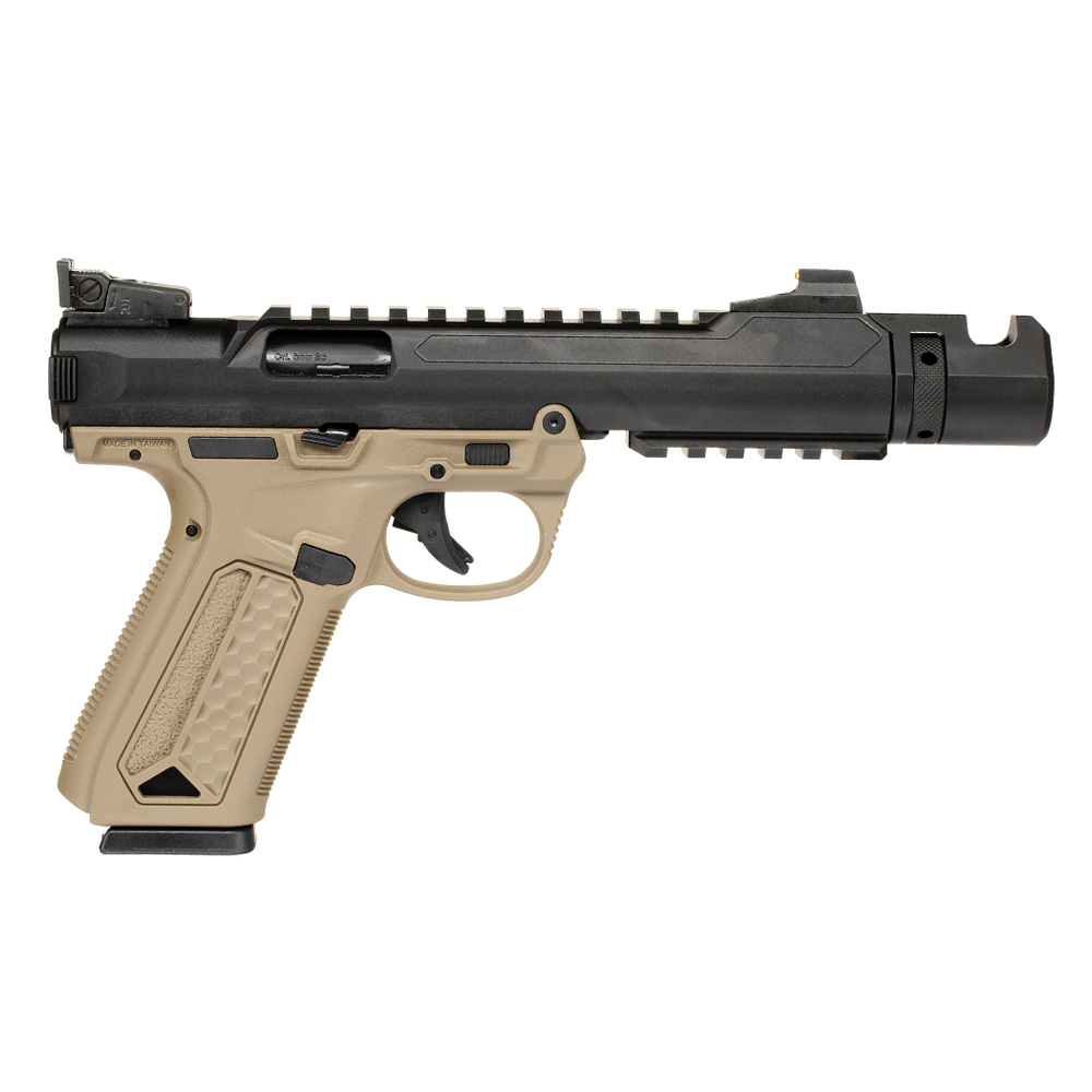 Action Army AAP-01 Black Mamba B-Style Pistol GBB 6mm BB Flat Dark Earth - Limited Edition Bild 3