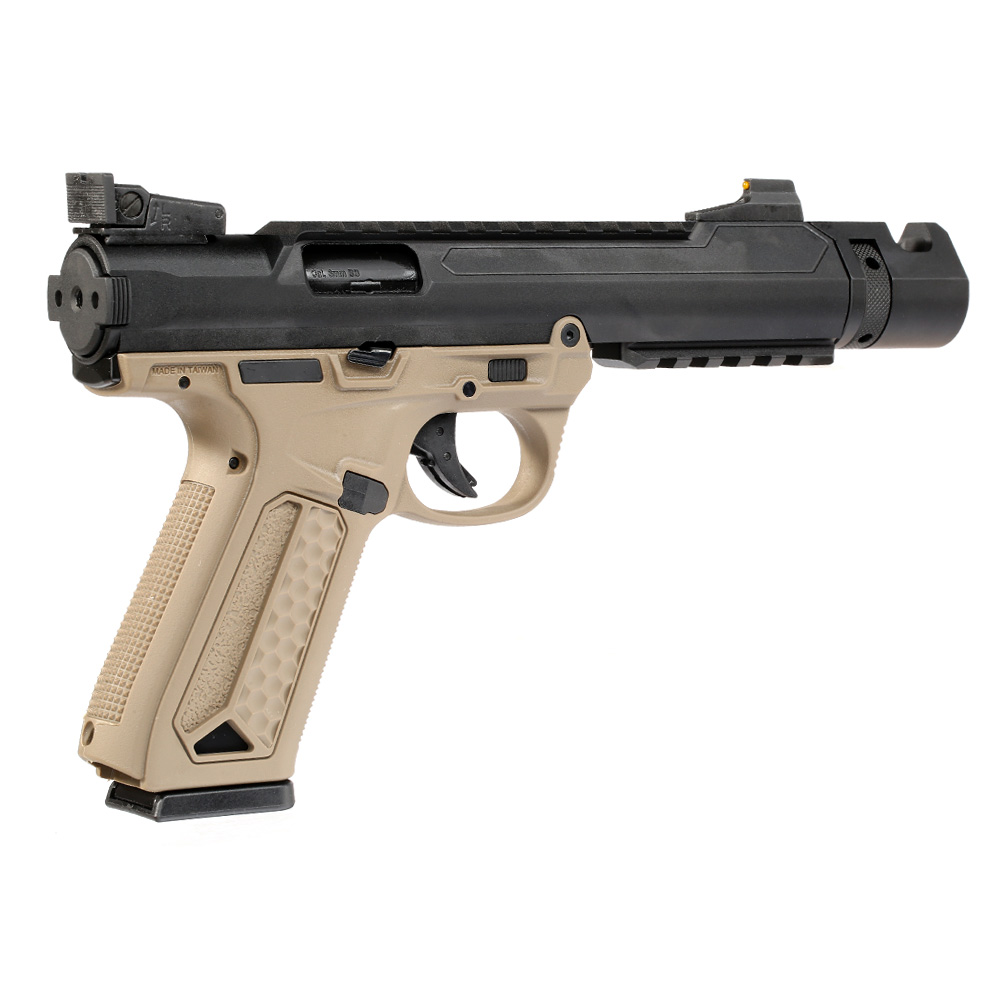 Action Army AAP-01 Black Mamba B-Style Pistol GBB 6mm BB Flat Dark Earth - Limited Edition Bild 4