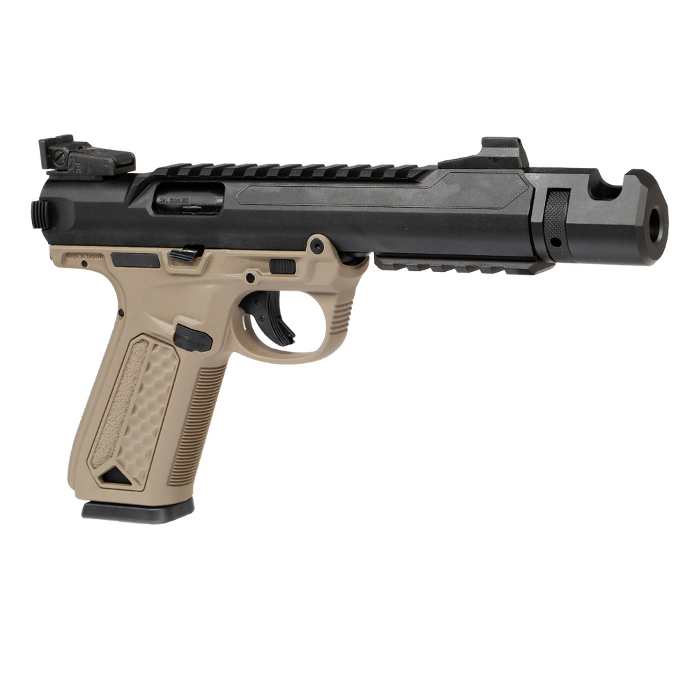 Action Army AAP-01 Black Mamba B-Style Pistol GBB 6mm BB Flat Dark Earth - Limited Edition Bild 5