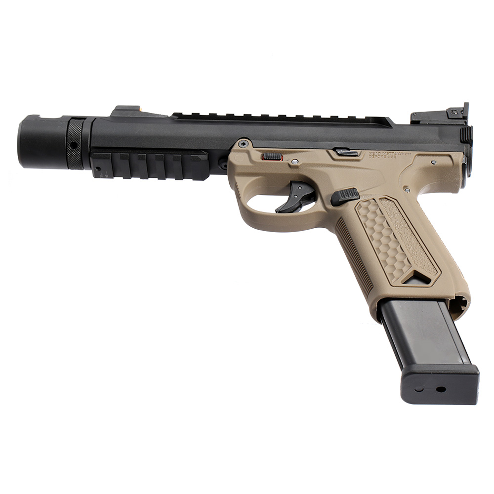 Action Army AAP-01 Black Mamba B-Style Pistol GBB 6mm BB Flat Dark Earth - Limited Edition Bild 8