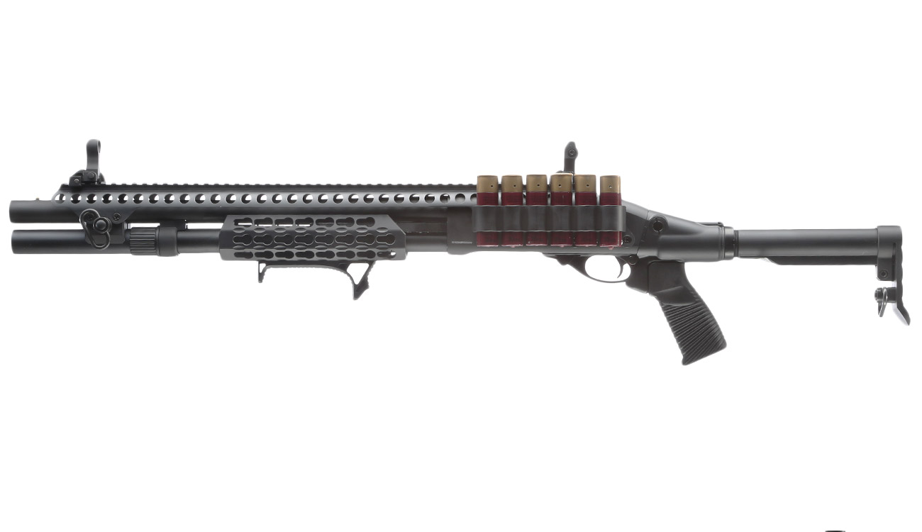 Versandrcklufer Golden Eagle M8875 Vollmetall Pump Action Gas Shotgun 6mm BB Bild 1