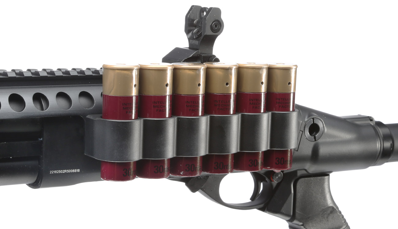 Golden Eagle M8875 Vollmetall Pump Action Gas Shotgun 6mm BB schwarz Bild 6