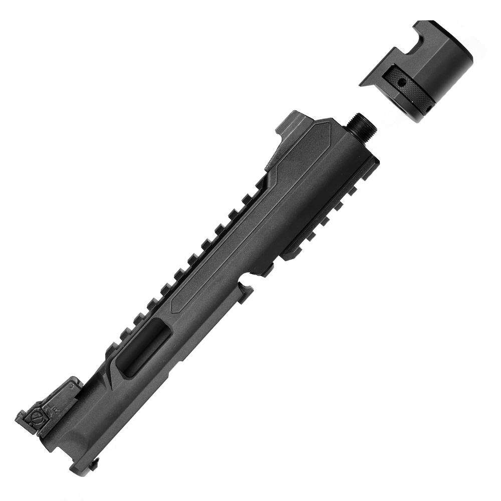 Action Army AAP-01 CNC Aluminium Black Mamba Upper Receiver Kit B-Style schwarz Bild 4