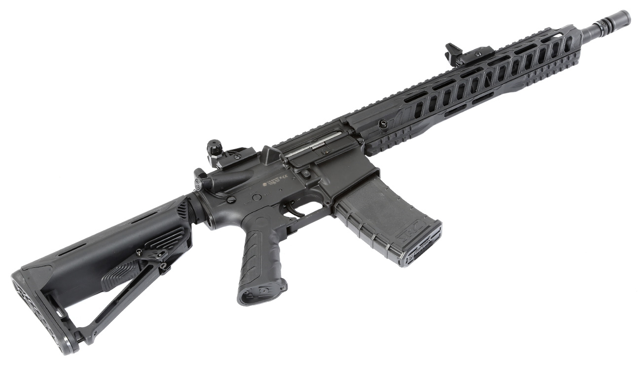 SRC M4 SR4 ST-Diamondback Sportline Polymer AEG 6mm BB schwarz Bild 4