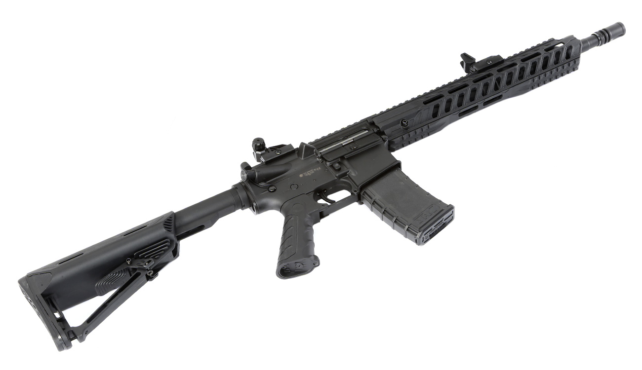 SRC M4 SR4 ST-Diamondback Sportline Polymer AEG 6mm BB schwarz Bild 5