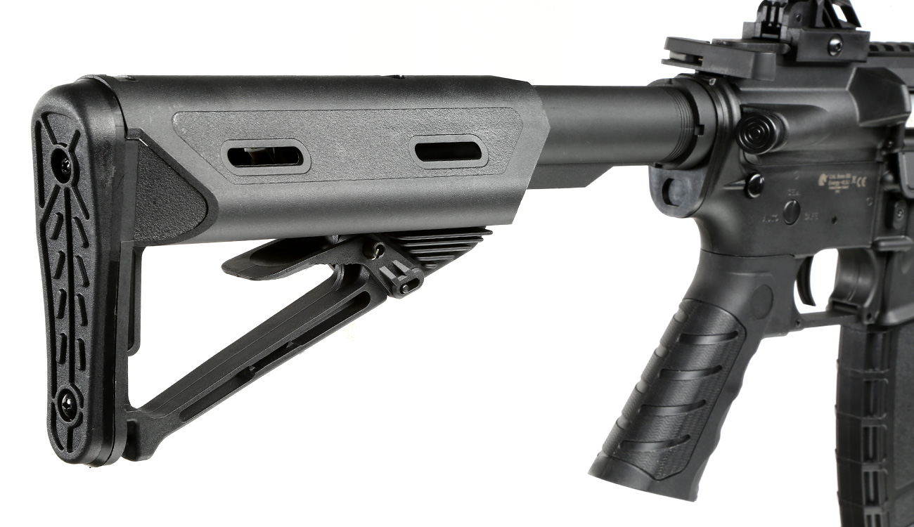 SRC M4 SR4 ST-Diamondback Sportline Polymer AEG 6mm BB schwarz Bild 9