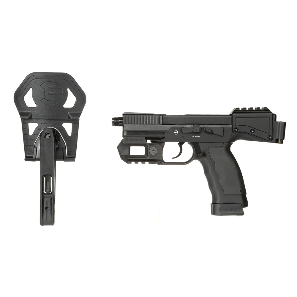 Strike Systems Universal Holster Polymer Paddle - passend fr ber 100 Pistolen Rechts / Links schwarz Bild 9