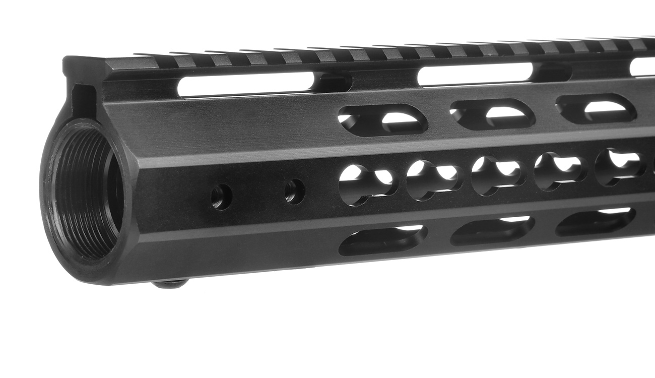Nuprol BOCCA M4 Aluminium KeyMod Rail Handguard 12 Zoll S-AEG schwarz Bild 5