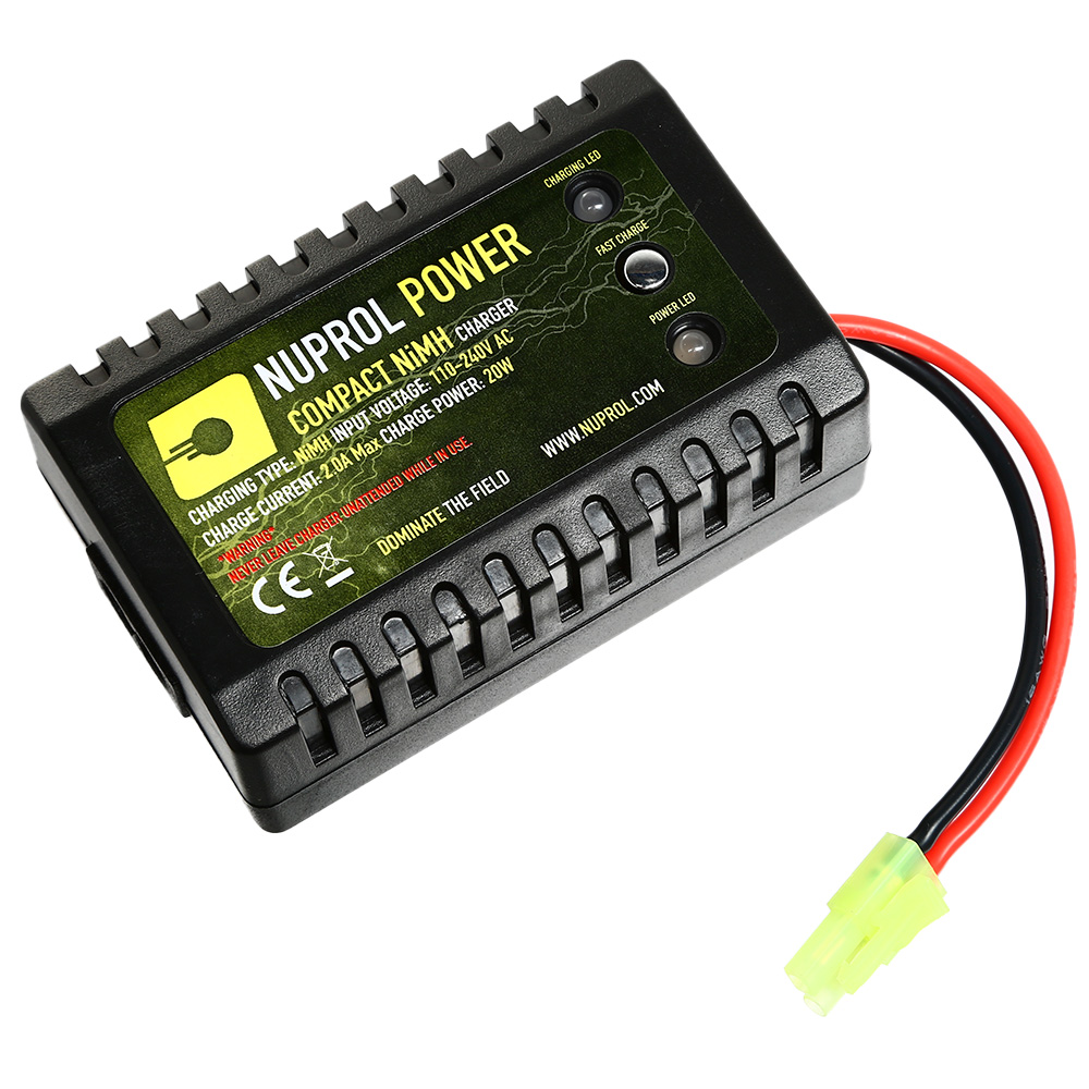 Chargeur BATTERIE NIMH 8.4V - 9.6V COMPACT NUPROL