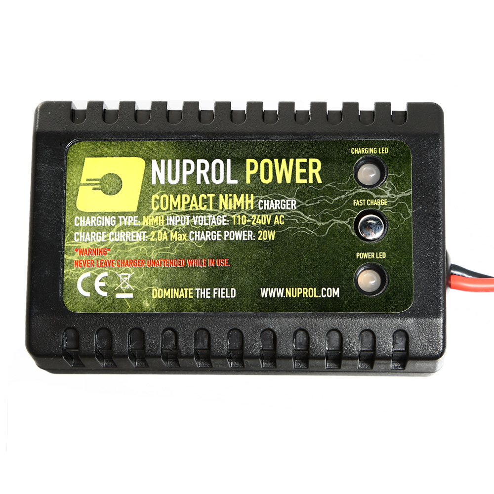 Nuprol Compact Charger Ladegert f. NiMH 5-8 Zellen 20W 230V NPC-01 Bild 2