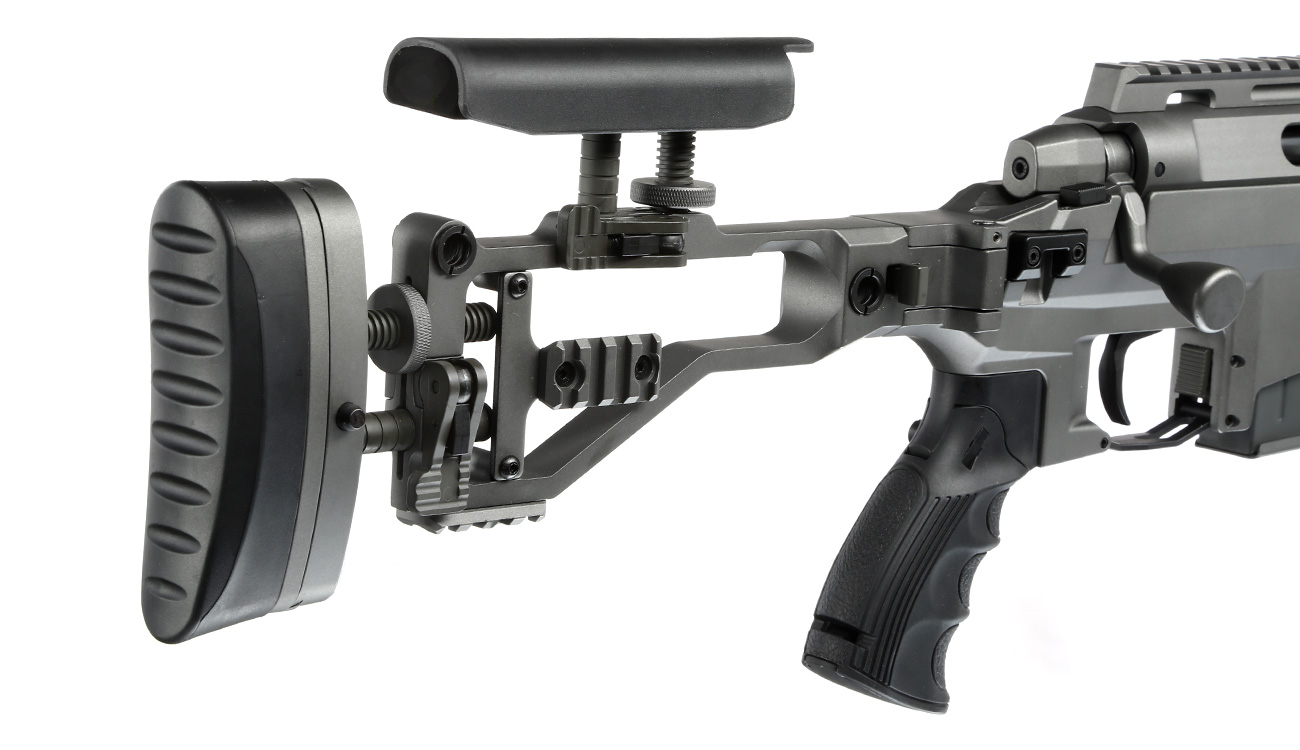 Ares MSR-303 Snipergewehr CPSB-System Springer 6mm BB graphite inkl. Tactical Case Bild 10