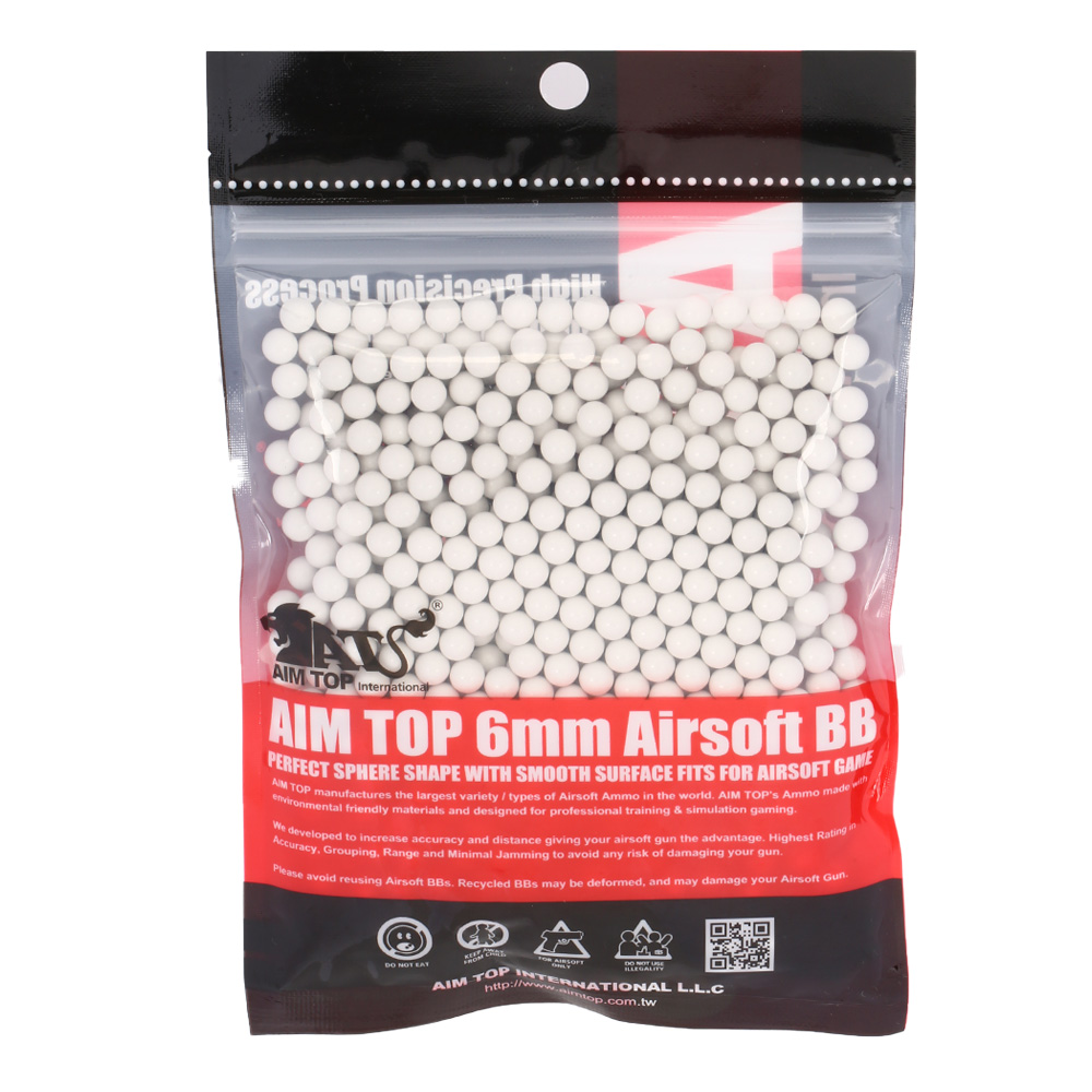 AIM Top High Precision 0.25g 1.000er Beutel weiss Bild 1