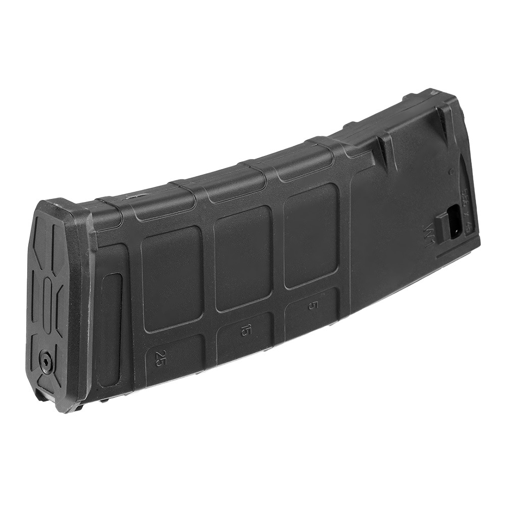 Evolution M4 / M16 P-Type Magazin Mid-Cap 140 Schuss schwarz  
