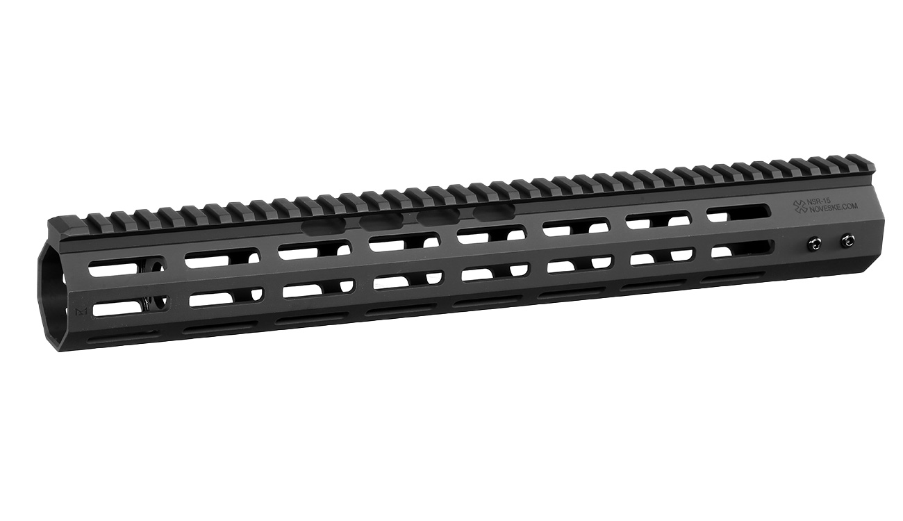 APS / EMG Noveske M4 CNC Aluminium NSR-15 M-LOK Rail Handguard Gen. 4 15 Zoll schwarz