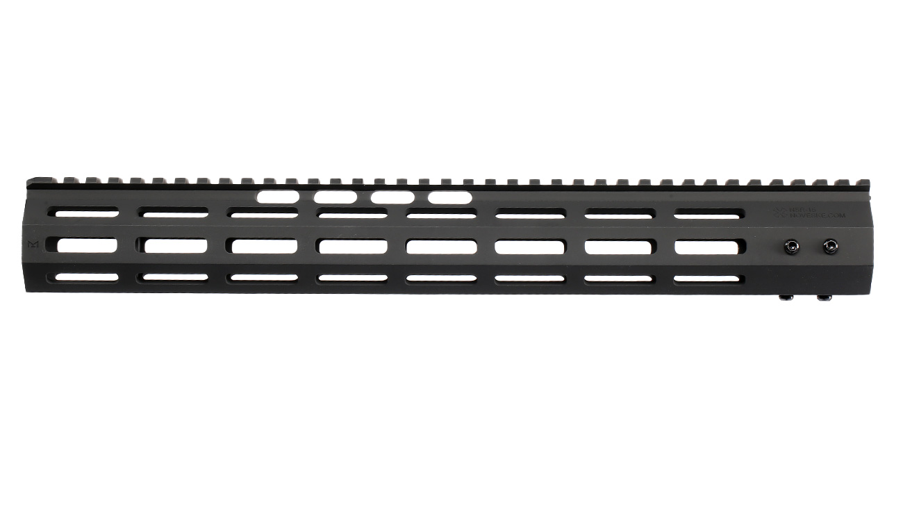 APS / EMG Noveske M4 CNC Aluminium NSR-15 M-LOK Rail Handguard Gen. 4 15 Zoll schwarz Bild 1