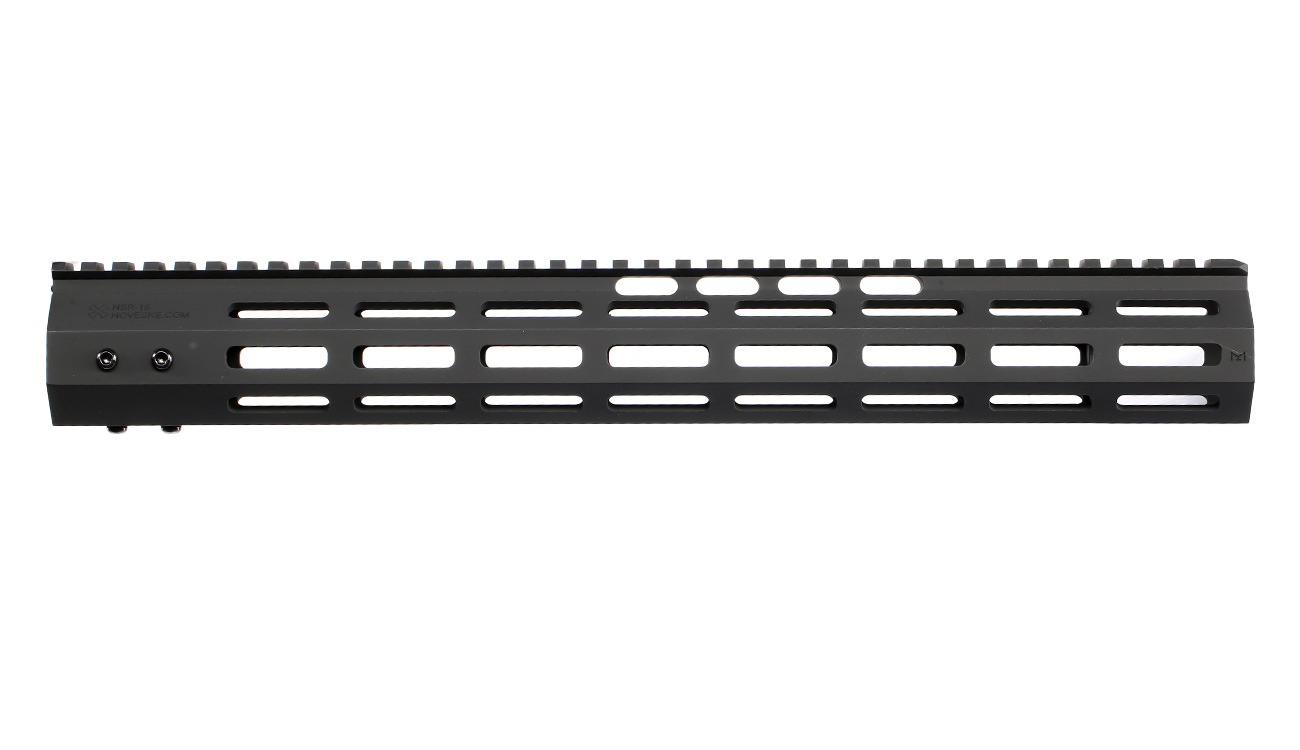 APS / EMG Noveske M4 CNC Aluminium NSR-15 M-LOK Rail Handguard Gen. 4 15 Zoll schwarz Bild 2