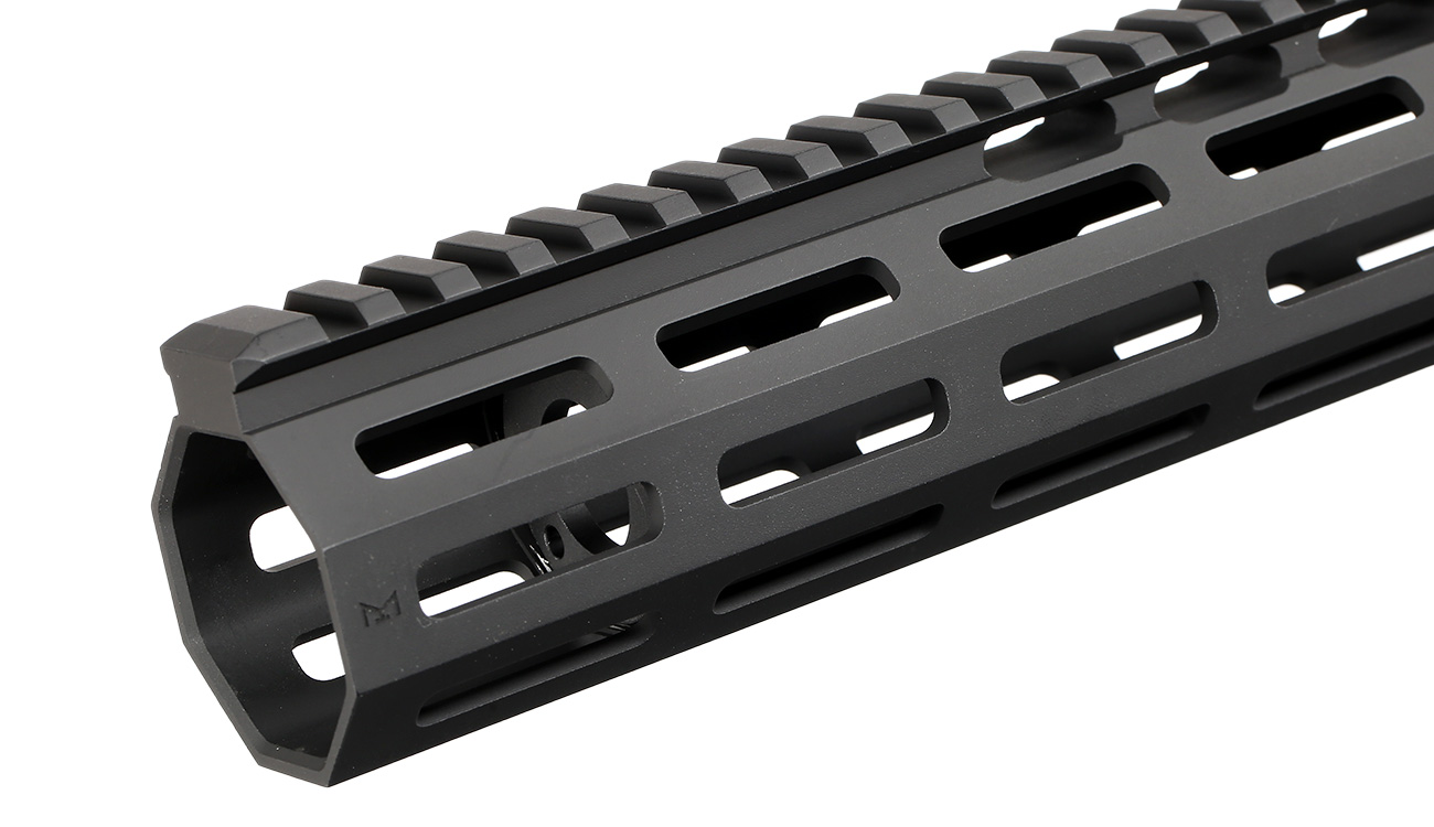 APS / EMG Noveske M4 CNC Aluminium NSR-15 M-LOK Rail Handguard Gen. 4 15 Zoll schwarz Bild 4