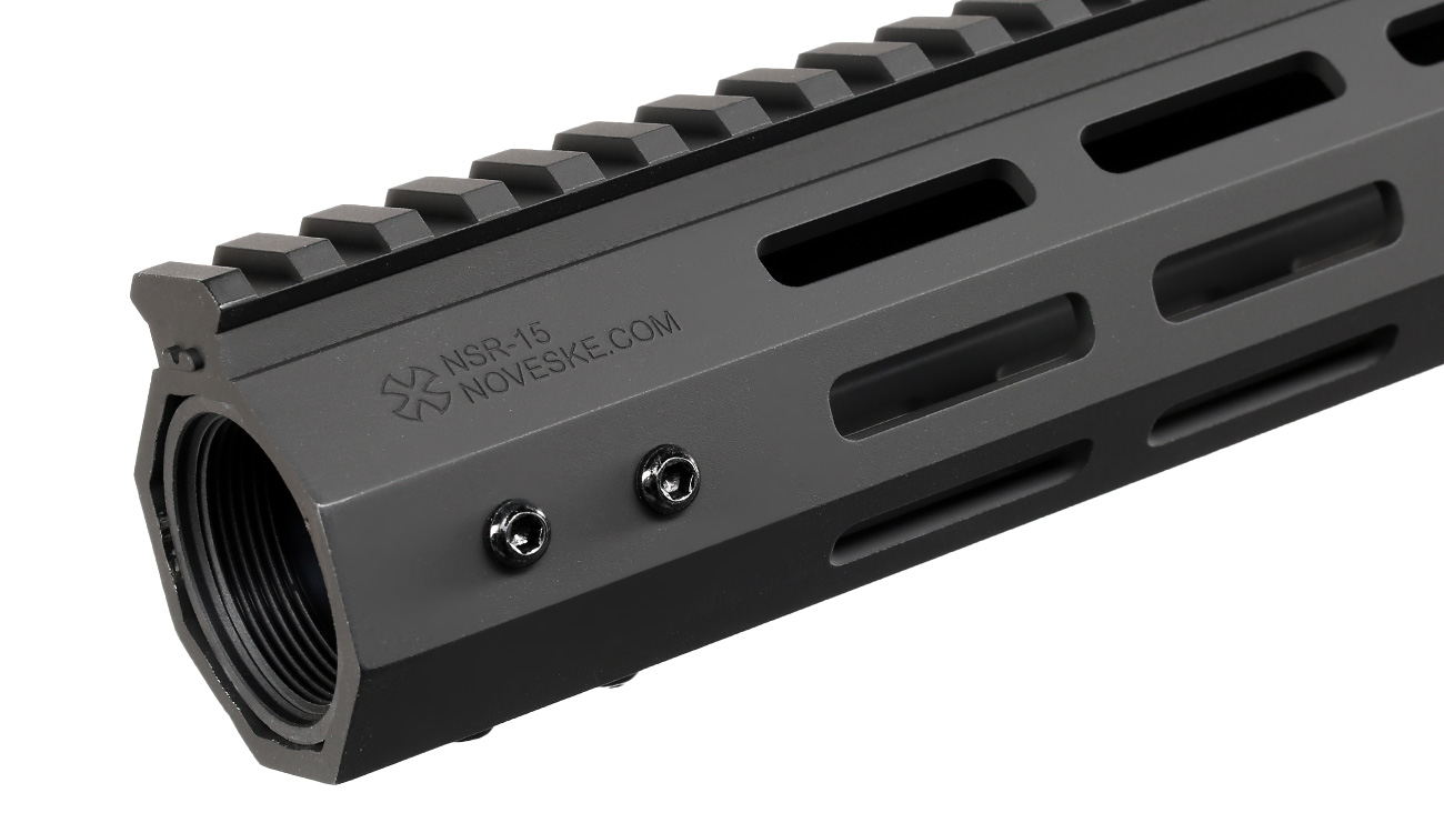 APS / EMG Noveske M4 CNC Aluminium NSR-15 M-LOK Rail Handguard Gen. 4 15 Zoll schwarz Bild 5