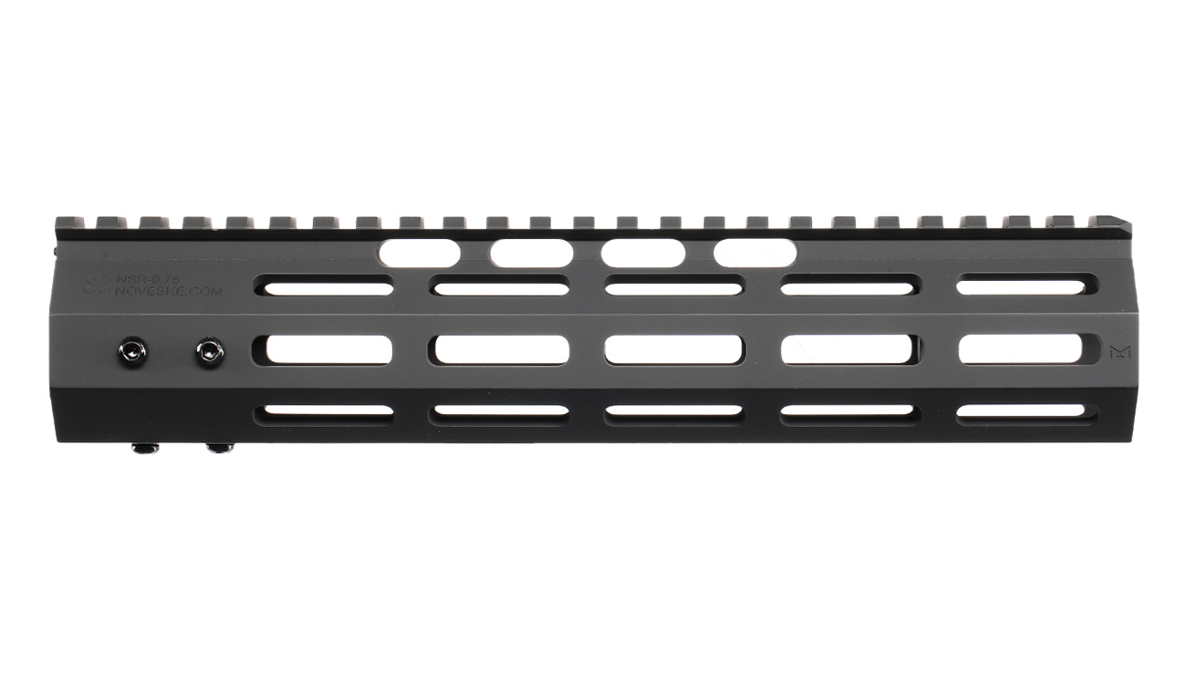 APS / EMG Noveske M4 CNC Aluminium NSR-9.75 M-LOK Rail Handguard Gen. 4 9.75 Zoll schwarz Bild 2