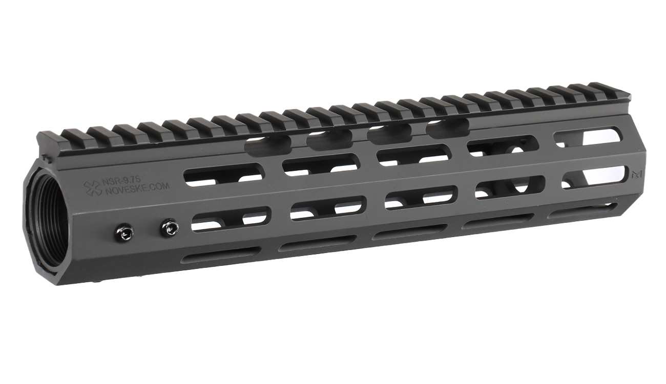 APS / EMG Noveske M4 CNC Aluminium NSR-9.75 M-LOK Rail Handguard Gen. 4 9.75 Zoll schwarz Bild 3