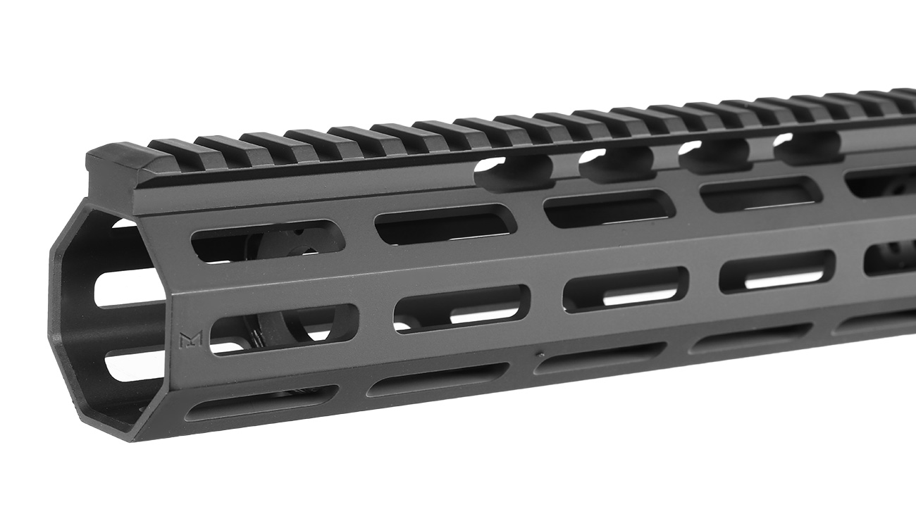 APS / EMG Noveske M4 CNC Aluminium NSR-9.75 M-LOK Rail Handguard Gen. 4 9.75 Zoll schwarz Bild 4