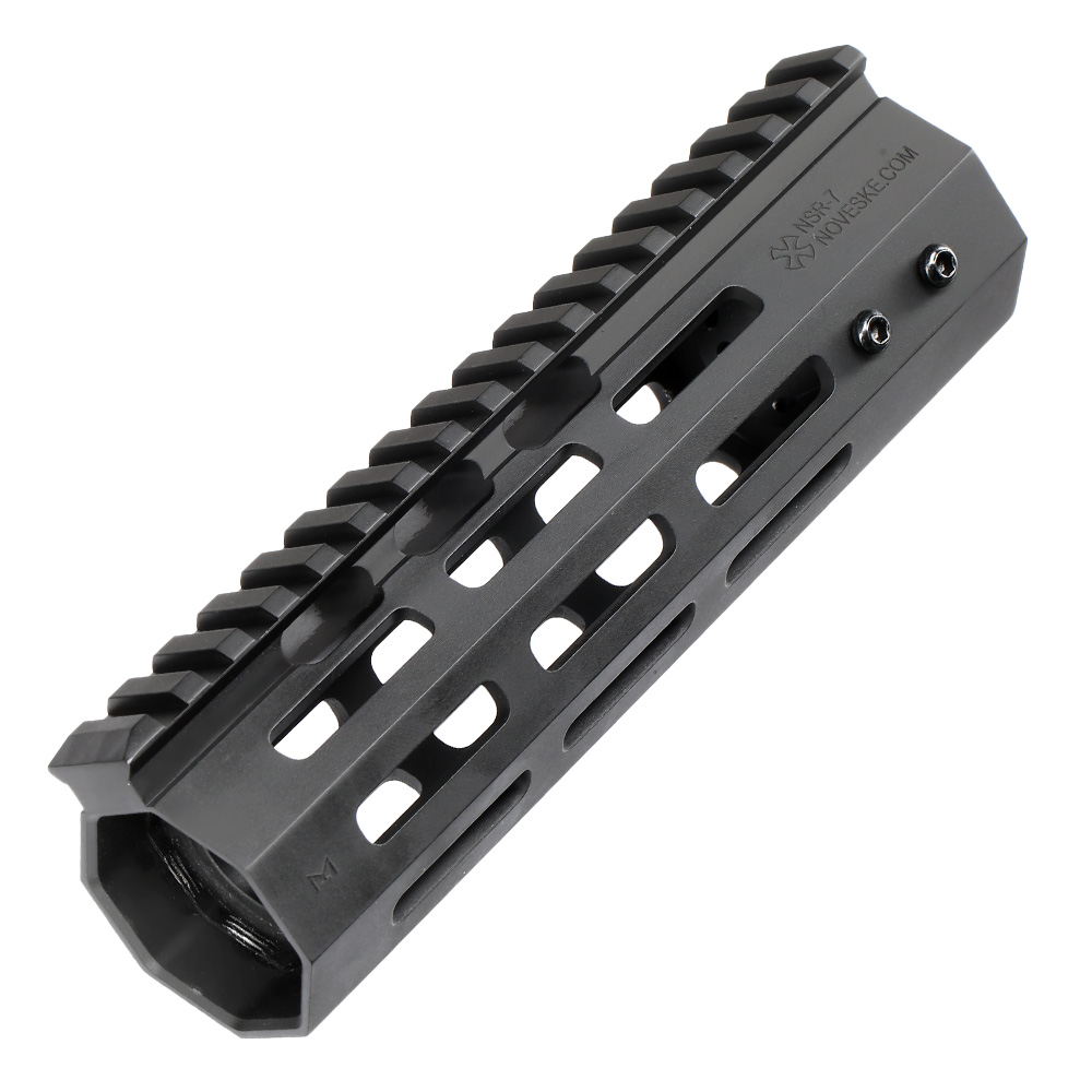 APS / EMG Noveske M4 CNC Aluminium NSR-7 M-LOK Rail Handguard Gen. 4 7 Zoll schwarz