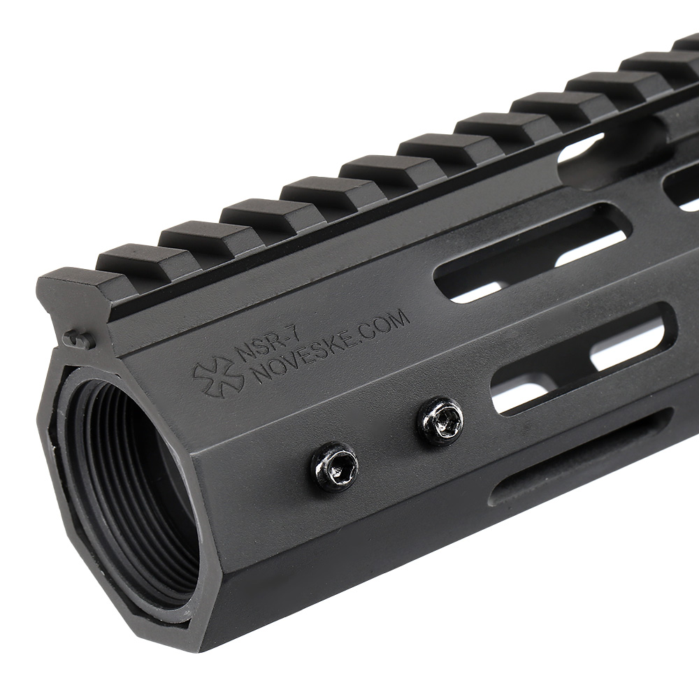 APS / EMG Noveske M4 CNC Aluminium NSR-7 M-LOK Rail Handguard Gen. 4 7 Zoll schwarz Bild 5