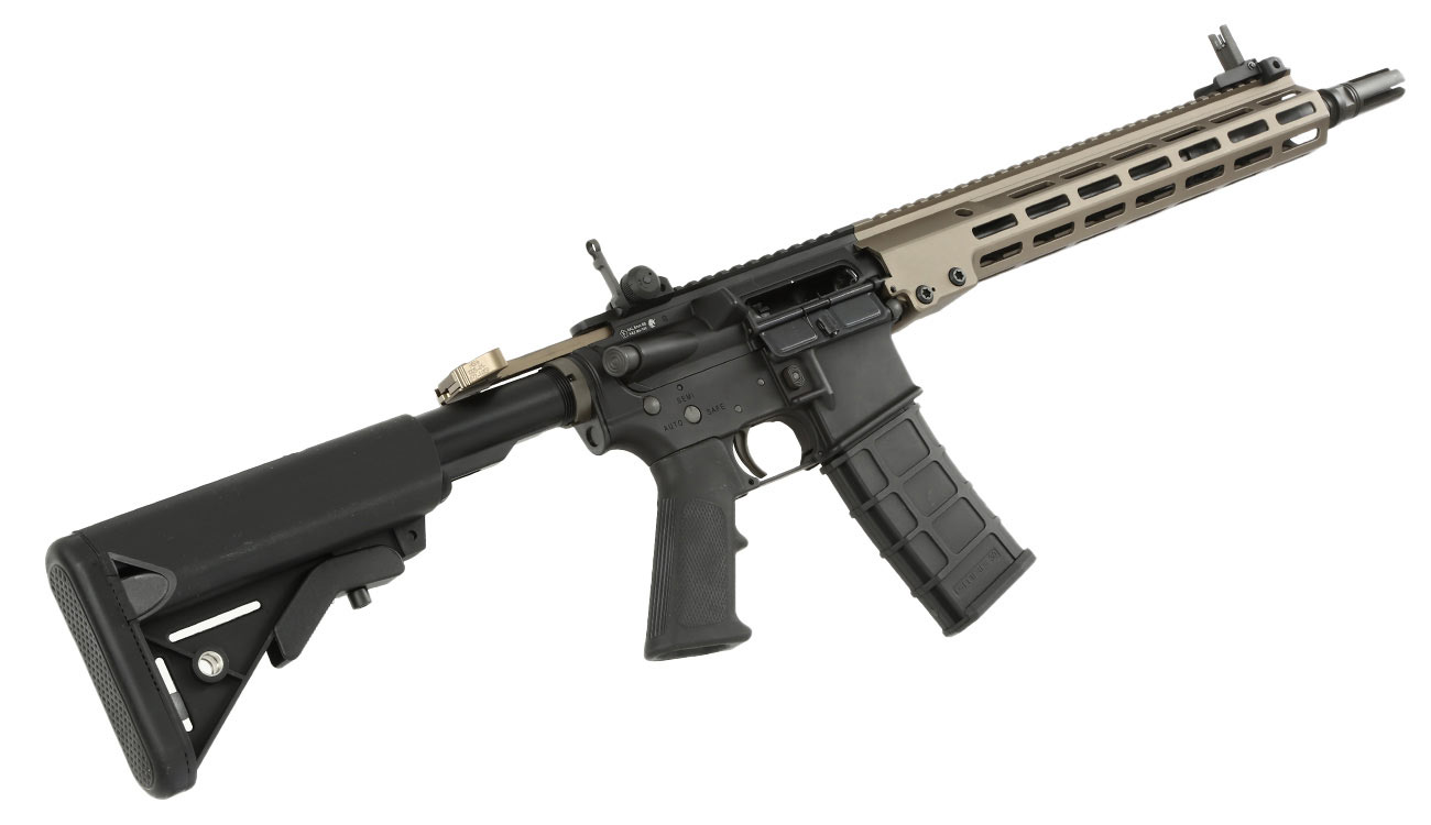 GHK Colt MK16 14.5 URGI Vollmetall Gas-Blow-Back 6mm BB Dualtone Bild 3