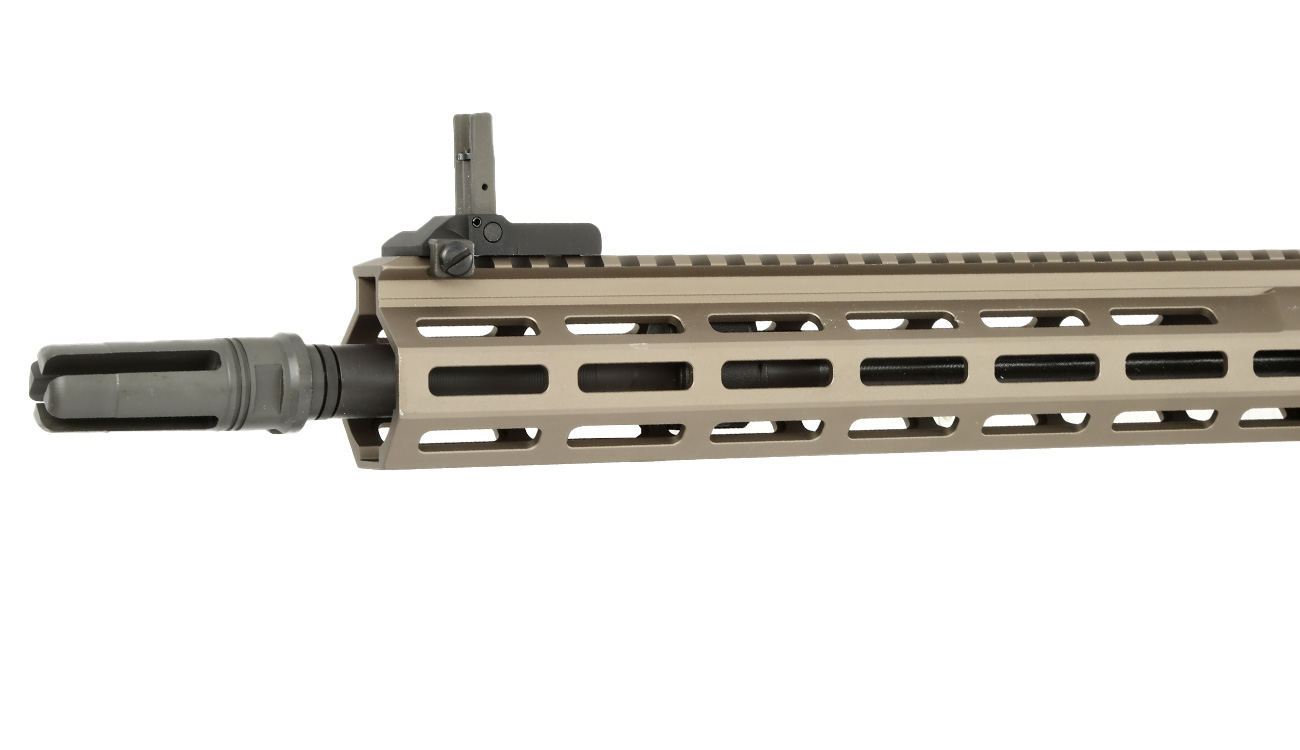 GHK Colt MK16 14.5 URGI Vollmetall Gas-Blow-Back 6mm BB Dualtone Bild 6