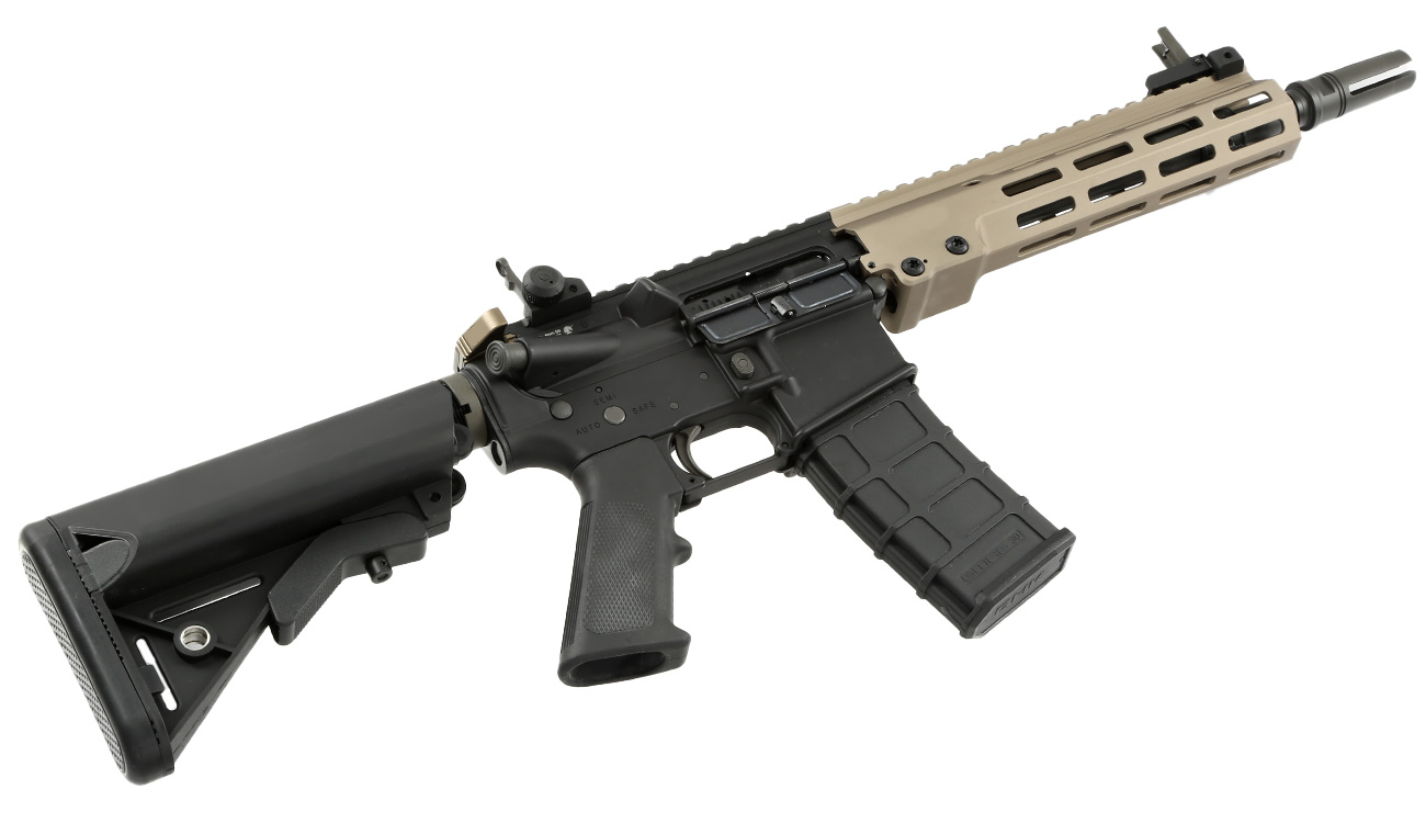 GHK Colt MK16 10.3 URGI Vollmetall Gas-Blow-Back 6mm BB Dualtone Bild 4