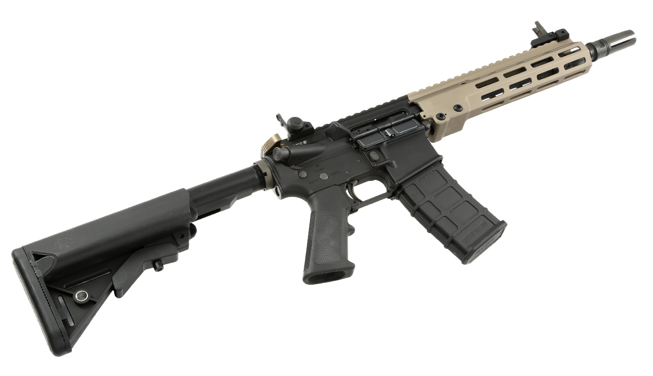 GHK Colt MK16 10.3 URGI Vollmetall Gas-Blow-Back 6mm BB Dualtone Bild 5