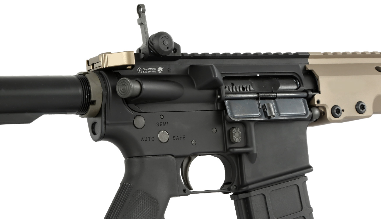 GHK Colt MK16 10.3 URGI Vollmetall Gas-Blow-Back 6mm BB Dualtone Bild 8