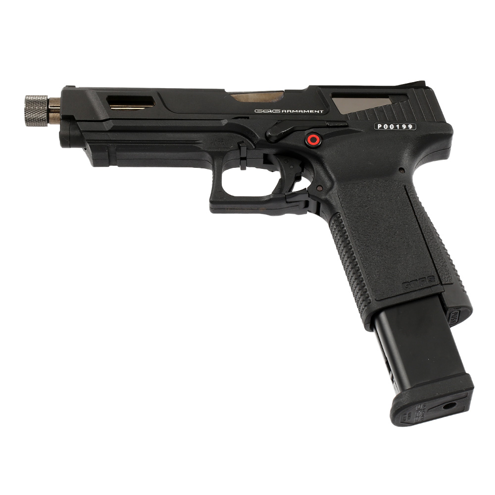 G&G GTP9 MS mit Metallschlitten GBB 6mm BB schwarz inkl. Pistolenkoffer Bild 5