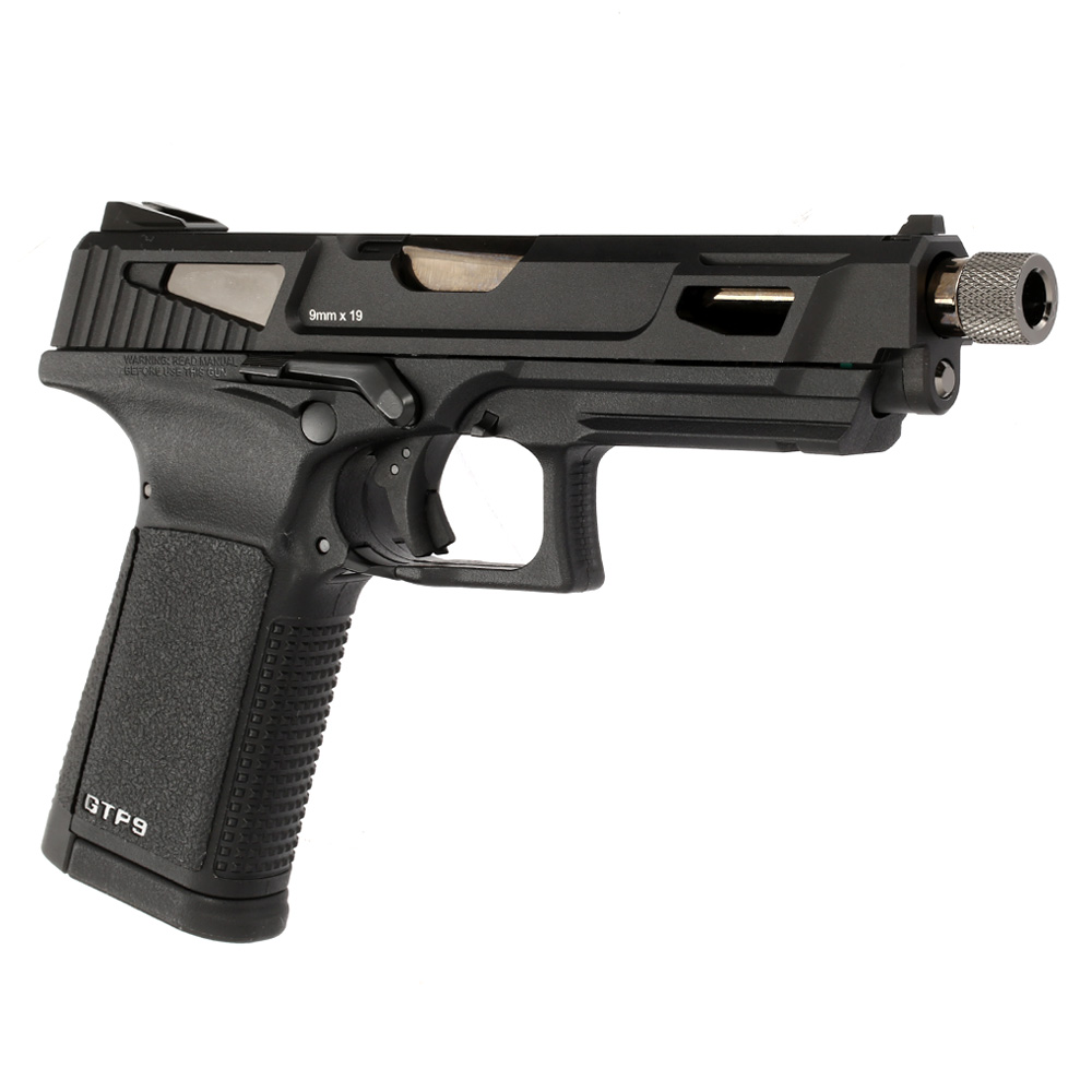 Ersatzteilset G&G GTP9 MS mit Metallschlitten GBB 6mm BB schwarz inkl. Pistolenkoffer Bild 8